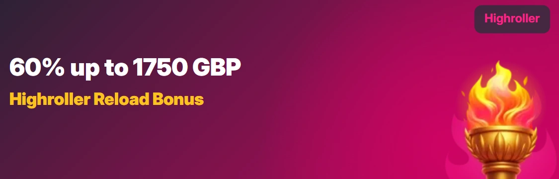 WinOlympia Highroller Reload Bonus