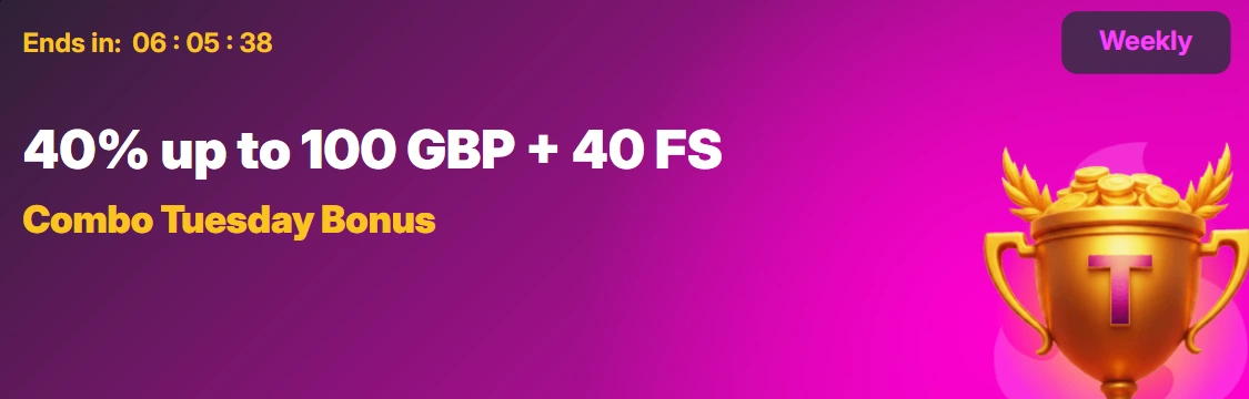 WinOlympia Weekly Reload Bonus